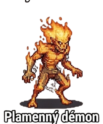 Plamenný démon
